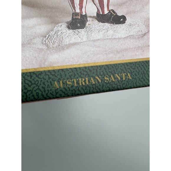 VTG 1996 Santas From Around The World Austrian Christmas Figure 5.5” READ - Picture 9 of 12